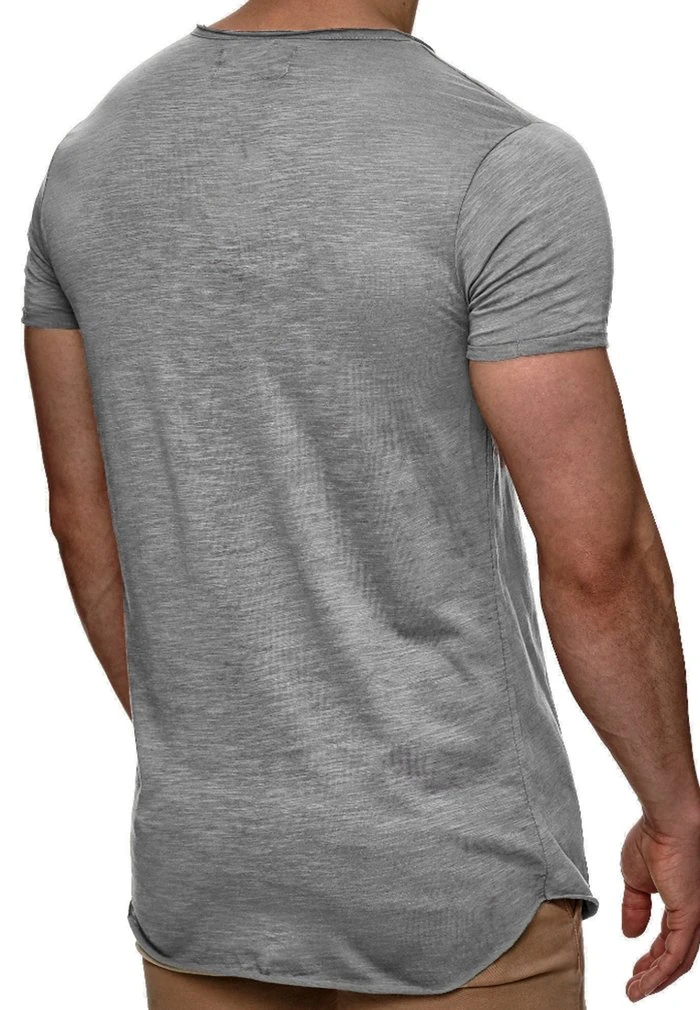 De gros 🛒 INDICODE JEANS WILBUR - T-shirt Imprimé - Grau 🛒 – Image 2