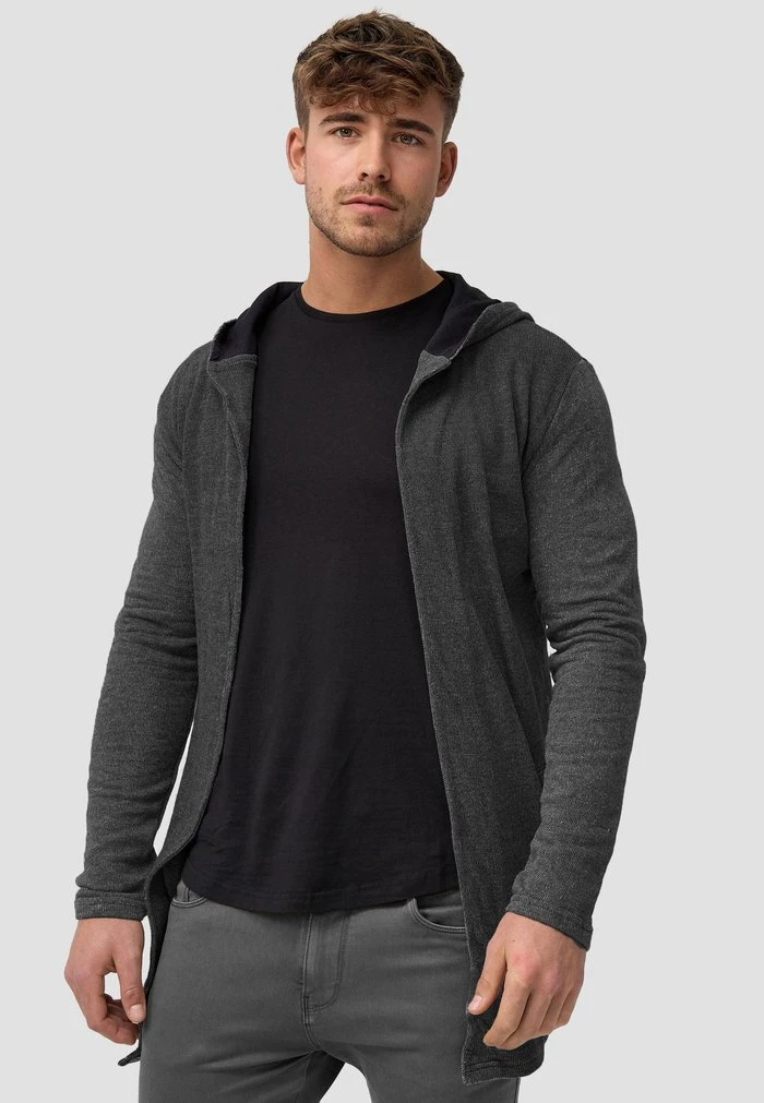 Grosses soldes 🔔 INDICODE JEANS Gilet - Black 🧨