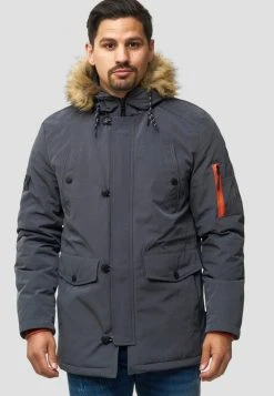 Meilleure affaire 😍 INDICODE 😉 JEANS LEICESTER - Veste D'hiver - Grey ⌛