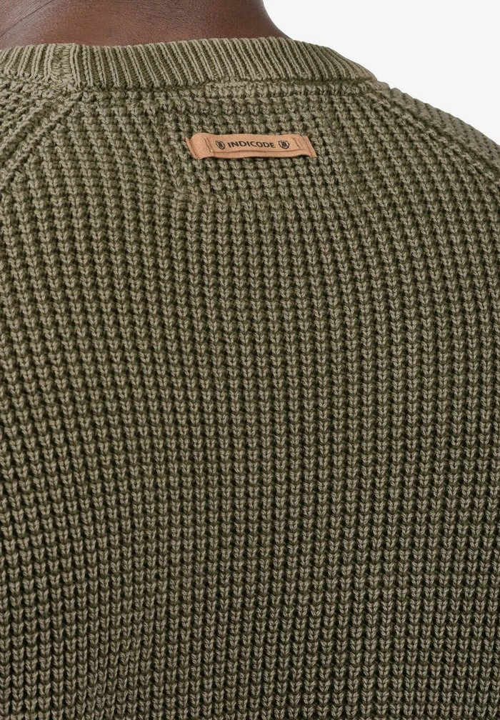 Remise ❤️ INDICODE 🥰 JEANS IDROCKFORD - Pullover - Dark Olive ⌛ – Image 3