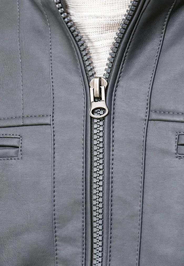 Bon marché 😉 INDICODE JEANS BROOK - Veste En Similicuir - Raven 🔔 – Image 6