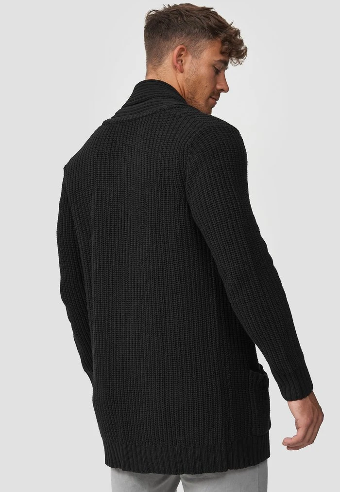 Vente flash ❤️ INDICODE ❤️ JEANS ANAHEIM - Gilet - Black 💯 – Image 3