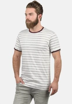 Top 10 🧨 INDICODE 🎉 JEANS IDRENI - T-shirt Imprimé - Wine ✨