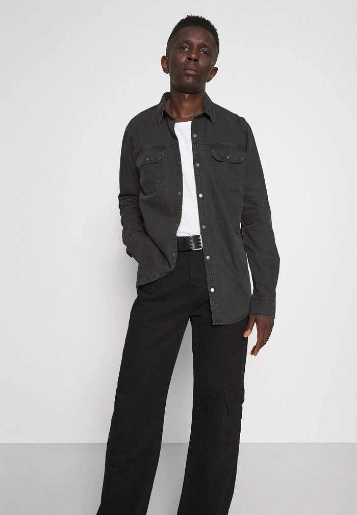 Les meilleures critiques de đ„° INDICODE JEANS WATSON - Chemise - Black â â Image 4