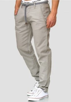 Meilleure affaire â INDICODE JEANS HAVER - Pantalon Classique - Light Grey â