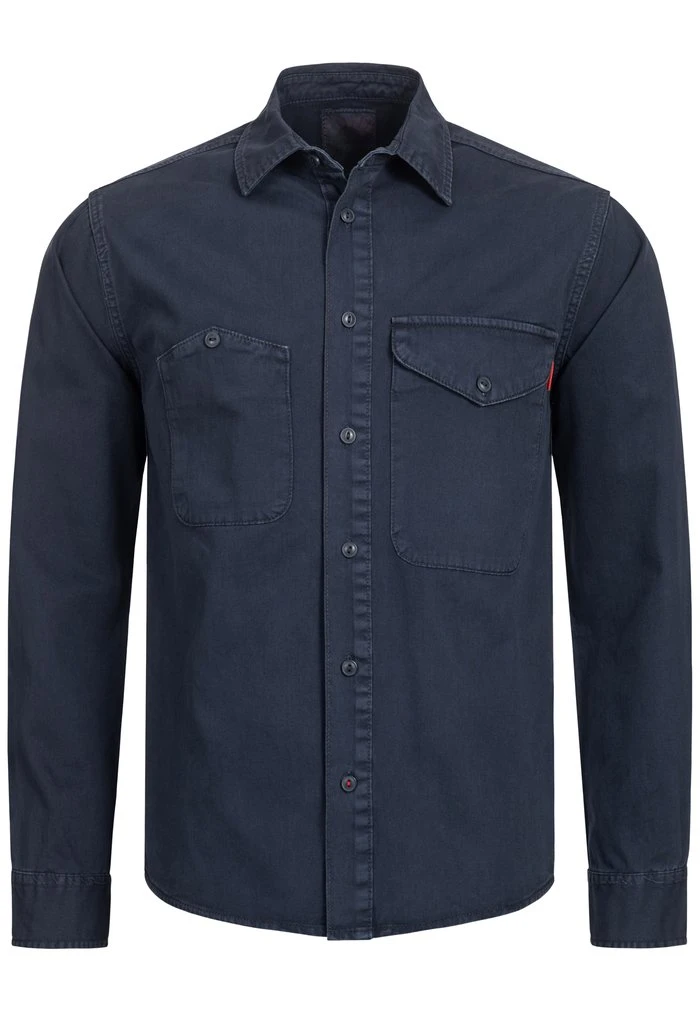 De gros ✔️ INDICODE ⌛ JEANS LANGARM - Chemise - Navy ⌛ – Image 5