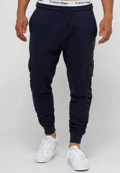 Nouveau 😍 INDICODE JEANS DIEGO - Pantalon De Survêtement - Navy 👏