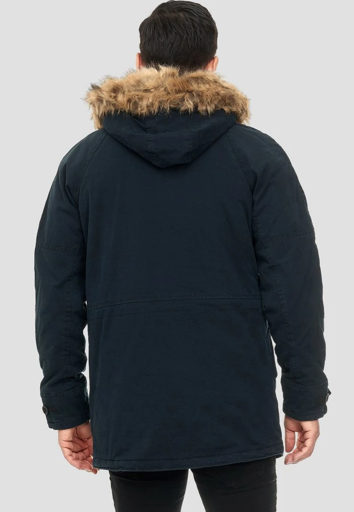 Meilleur prix ⌛ INDICODE JEANS Veste D'hiver - Black 🧨 – Image 3