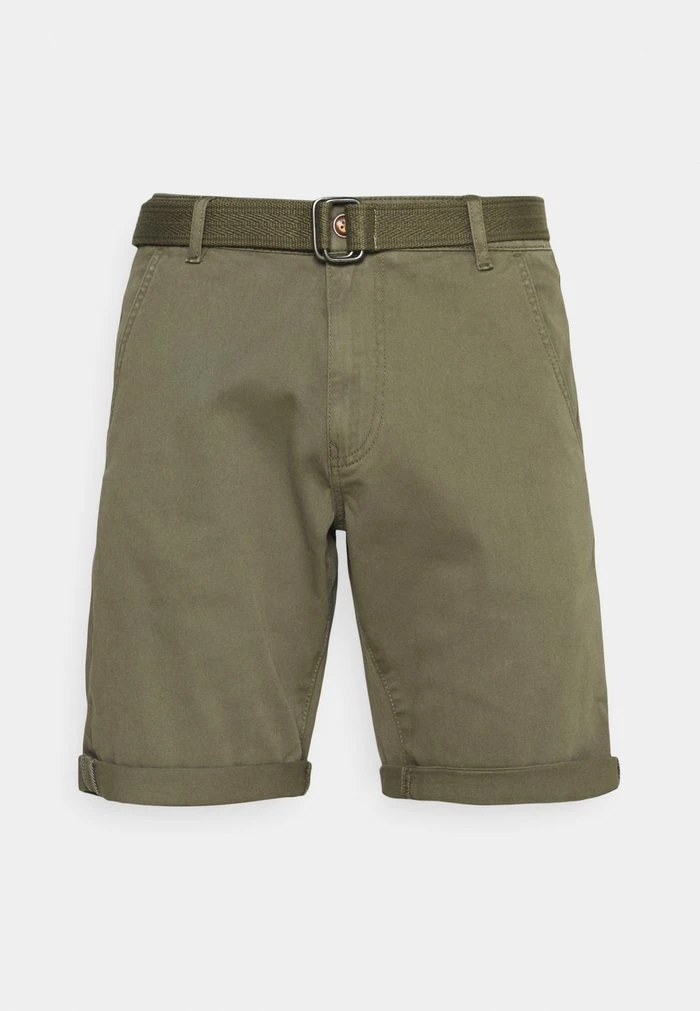 Meilleur prix đ€© INDICODE JEANS KAISER CHINO EXCLUSIV - Short - Army â€ïž â Image 4