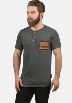 Coupon ⌛ INDICODE 🎉 JEANS IDART - T-shirt Imprimé - Grey Mix ✨