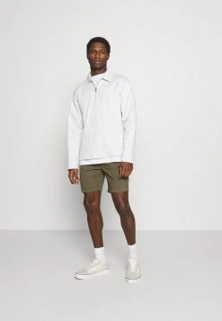 Grosses soldes 🤩 INDICODE ✨ JEANS EXCLUSIVE BARNES 2 PACK - Short - Schwarz/oliv ❤️