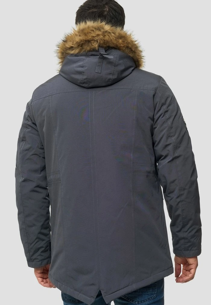 Meilleure affaire 😍 INDICODE 😉 JEANS LEICESTER - Veste D'hiver - Grey ⌛ – Image 3