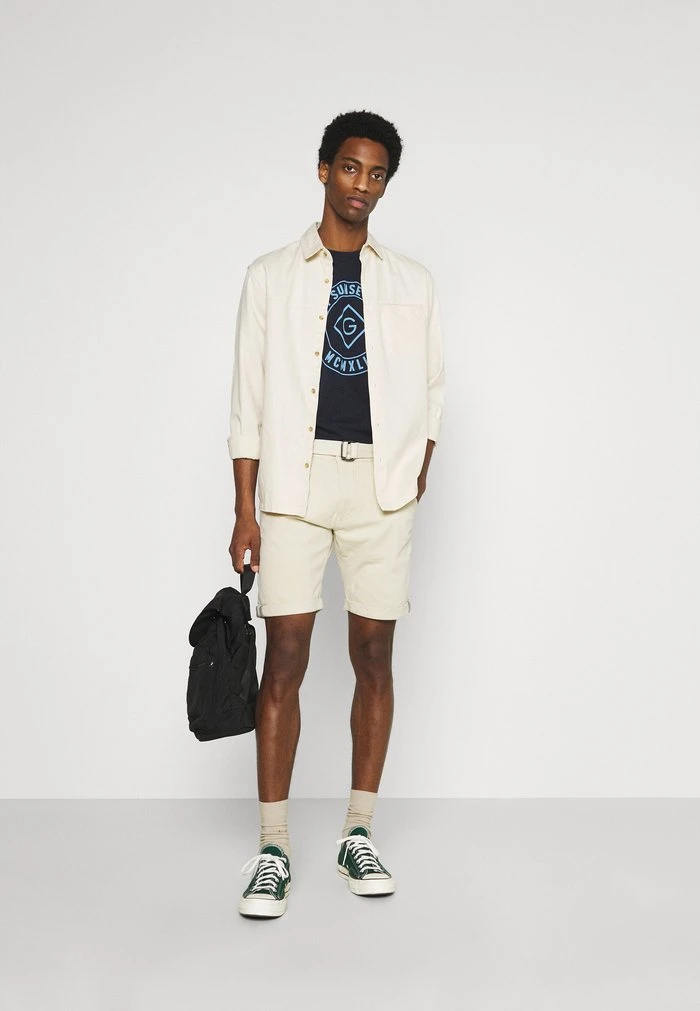 Meilleure vente 🤩 INDICODE ✔️ JEANS KAISER CHINO EXCLUSIV - Short - Fog ✔️ – Image 2