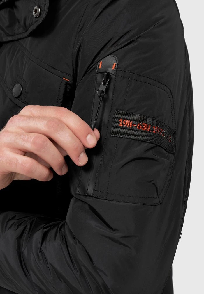 Tout neuf ✔️ INDICODE JEANS CARPELAN - Veste D'hiver - Black 😉 – Image 6