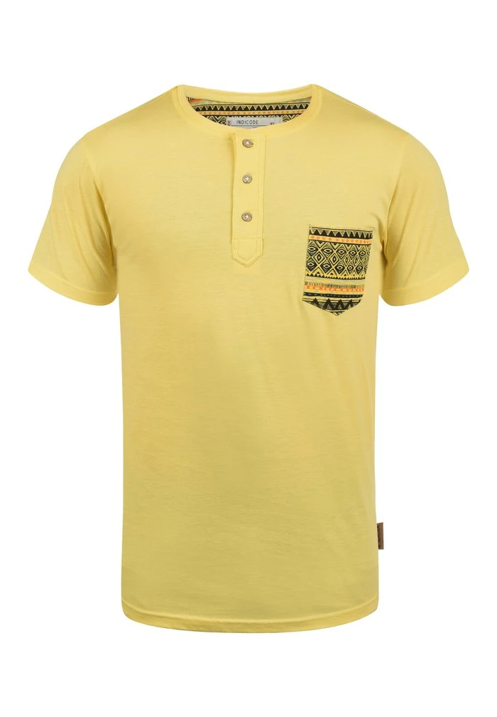 Bon marché ⭐ INDICODE 🥰 JEANS IDART - T-shirt Imprimé - Golden Beam 😉 – Image 5