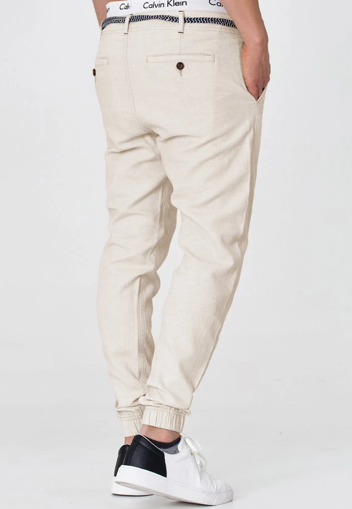 De gros ✨ INDICODE JEANS Pantalon Classique - Fog 😀 – Image 3