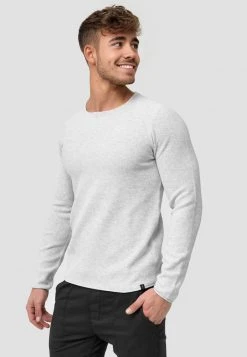Nouveau â INDICODE JEANS LOAKIM - Pullover - Optical White â