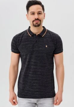 Meilleur prix 🎁 INDICODE JEANS Polo - Black 👍