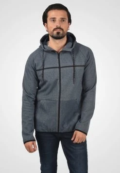 Acheter ✨ INDICODE JEANS IDNAGAGAMI - Sweat à Capuche Zippé - Navy Mix ⌛