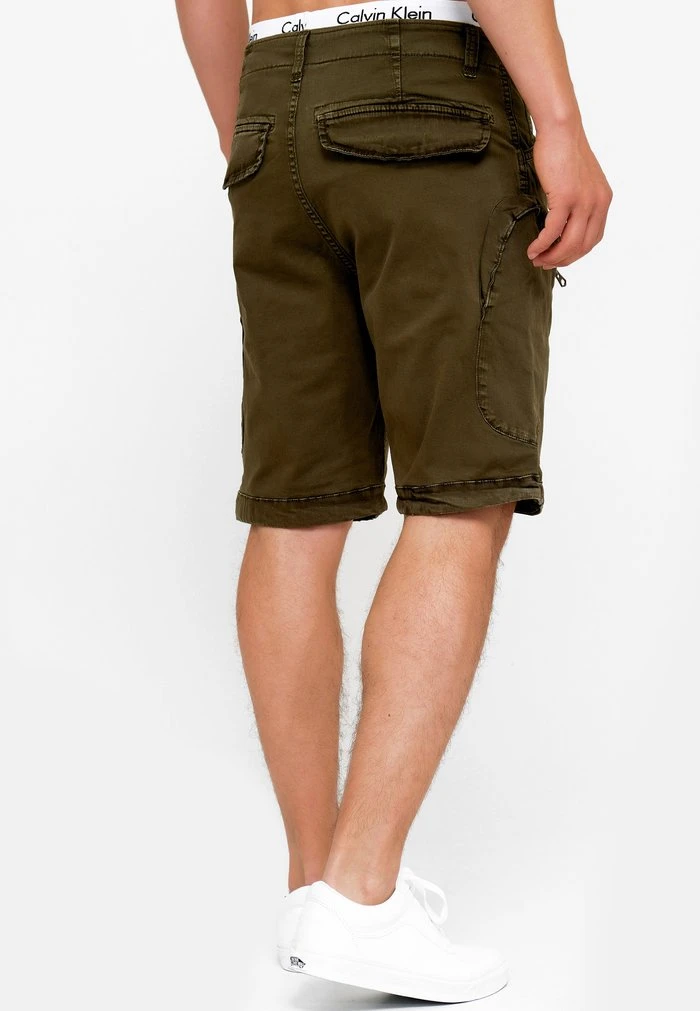Acheter 😀 INDICODE 🥰 JEANS BOSA - Short - Dark Olive ⭐ – Image 4
