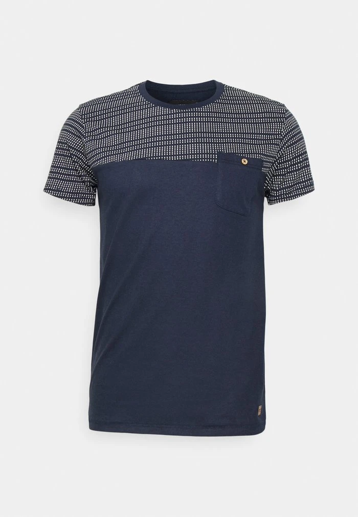 Tout neuf đ INDICODE JEANS FOSTER - T-shirt Imprimé - Navy â