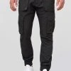 Offres 👏 INDICODE JEANS Pantalon Cargo - Raven 🎁