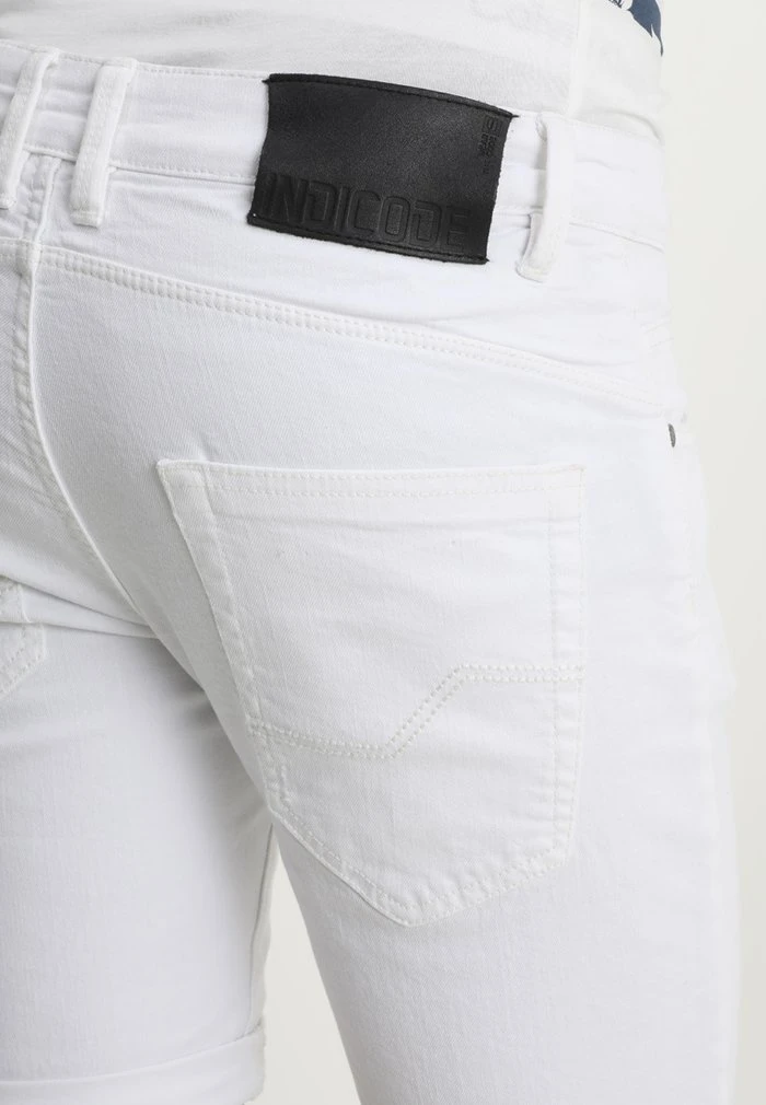 De gros đ INDICODE âš JEANS KADEN - Short En Jean - Offwhite â â Image 4