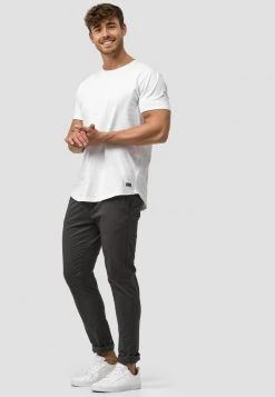 Vente flash 🥰 INDICODE JEANS CHERRY - Chino - Dark Grey 👏