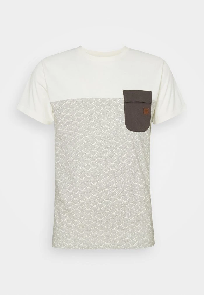 Meilleure vente ⭐ INDICODE JEANS ALFORD - T-shirt Imprimé - Raven 🎁