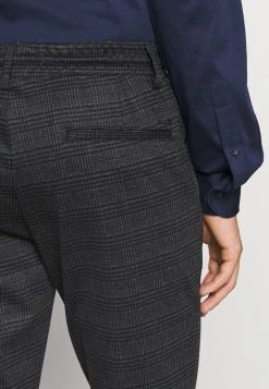 Tout neuf ⭐ INDICODE JEANS EBERLEIN WITH ROLLED UP - Pantalon Classique - Macan Grey 😀