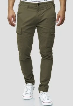 Tout neuf 😀 INDICODE JEANS Pantalon Cargo - Army ❤️