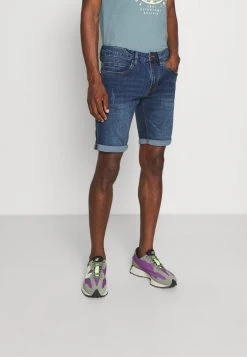 Promo ✔️ INDICODE ✔️ JEANS KADEN - Short En Jean - Medium Indigo 🥰