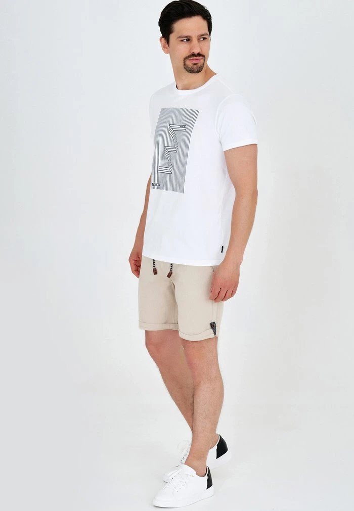 Meilleure affaire 🌟 INDICODE 🥰 JEANS Short - Fog ✔️ – Image 2