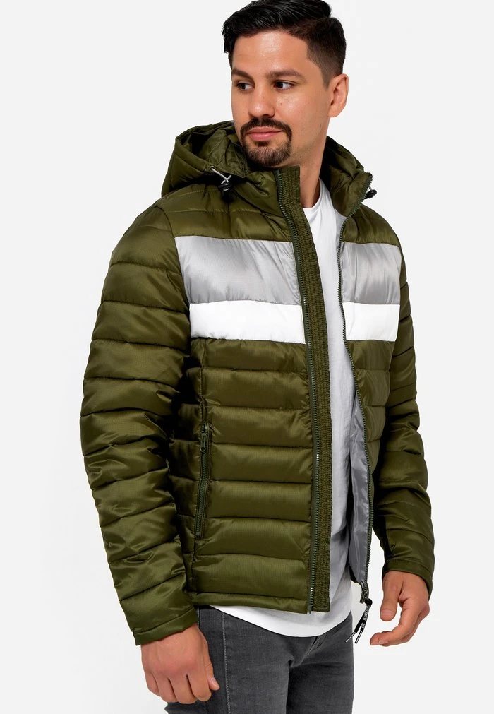 Budget 🔔 INDICODE JEANS HAMPSHIRE - Veste D'hiver - Cypress 🔔 – Image 5