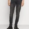 Meilleur prix ⭐ INDICODE JEANS PATTON - JEANS Skinny - Vintage Black ⌛