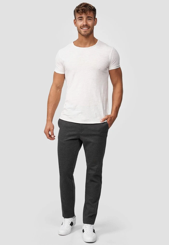 Tout neuf 👏 INDICODE JEANS Chino - Anthracite 🛒 – Image 2