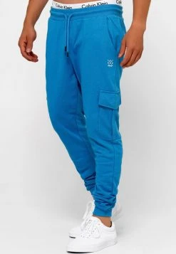Meilleur prix â INDICODE JEANS BENDNER - Pantalon Cargo - Clear Blue Mix â€ïž