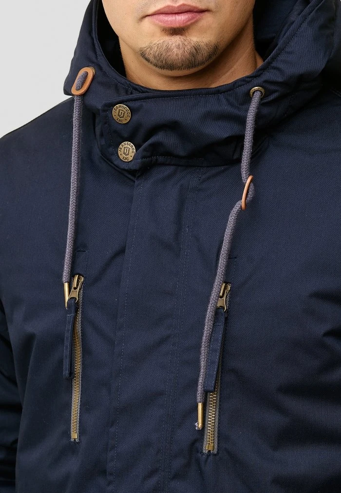 Promo ⭐ INDICODE 👍 JEANS ELMHURTS - Veste Mi-saison - Navy ✨ – Image 6