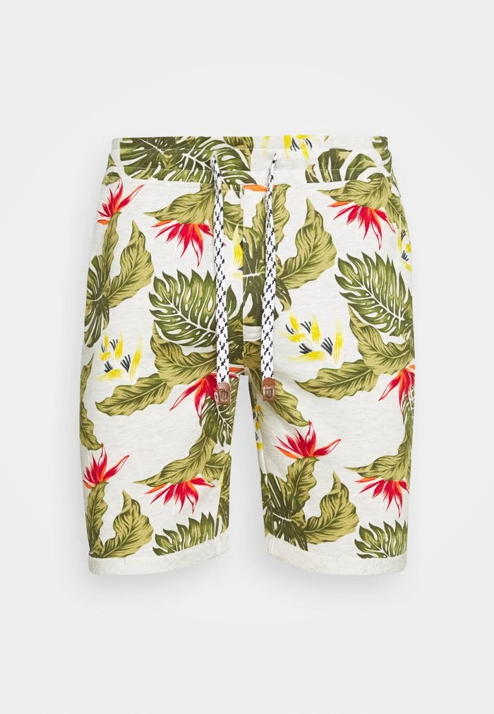 De gros ✔️ INDICODE 🎁 JEANS FLOWERS - Short - Fog 🔥 – Image 5