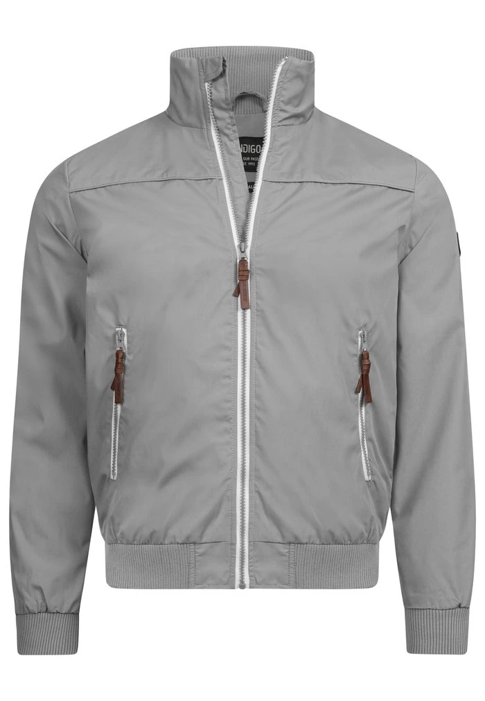 Meilleure affaire 😍 INDICODE JEANS Veste Mi-saison - Lt Grey 🌟 – Image 4