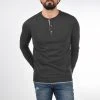 Coupon ⭐ INDICODE JEANS IDGIFFORD - T-shirt à Manches Longues - Charcoal 😍