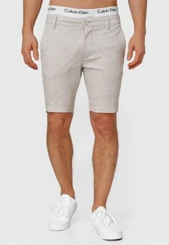 Top 10 ❤️ INDICODE 🤩 JEANS AALBORG - Short - Ecru Mix ⭐