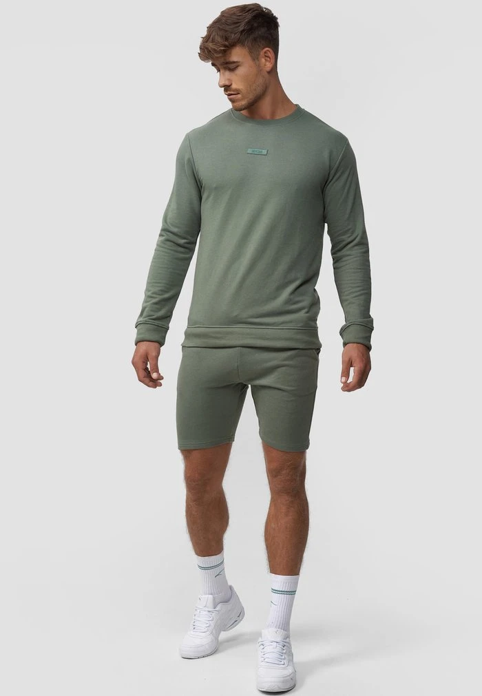 Le moins cher đ INDICODE JEANS Yates - Short - Laurel Wreath đ â Image 2