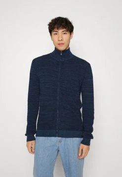 Grosses soldes 🎉 INDICODE JEANS BADRIC - Gilet - Navy 😍