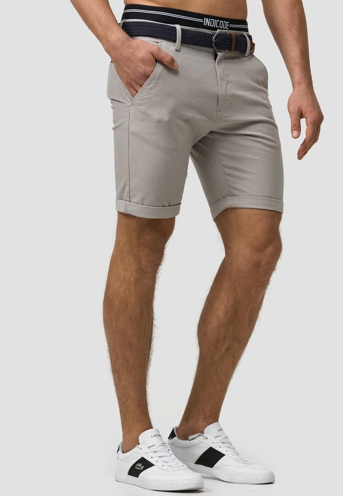 Promo đ„° INDICODE JEANS BRYANT - Short - Lt Grey đ â Image 5