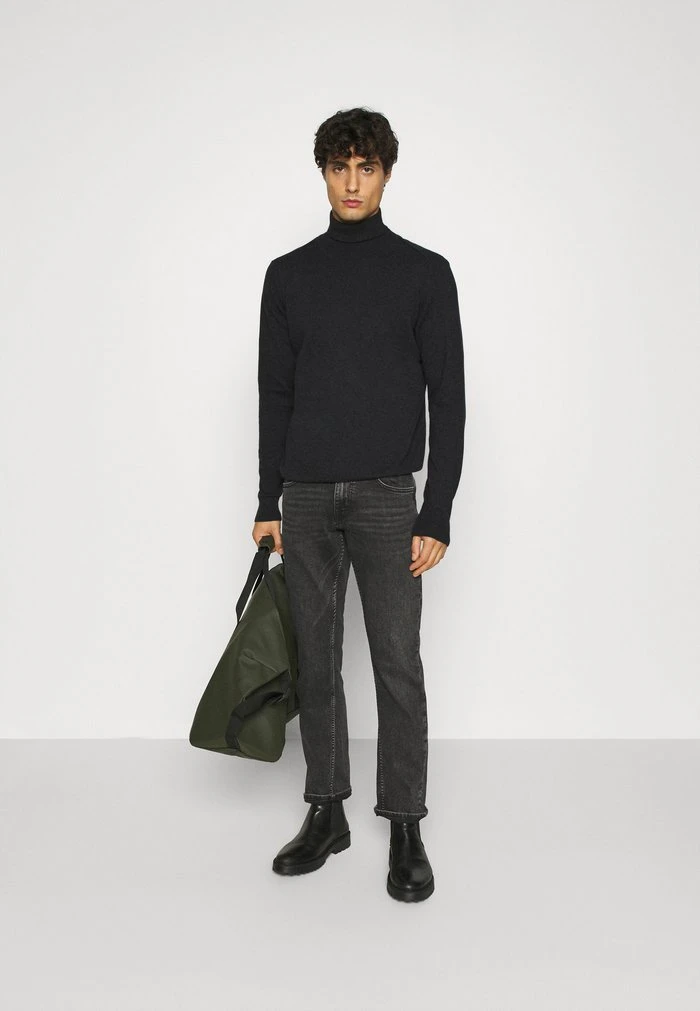 Meilleur prix 🧨 INDICODE JEANS BURNS - Pullover - Charcoal Mix 💯 – Image 2