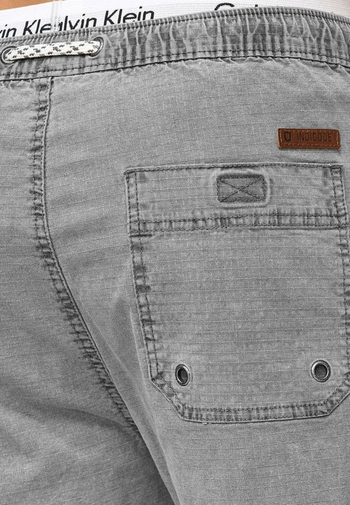 Vente flash ❤️ INDICODE 😀 JEANS Short - Light Grey 👍 – Image 5