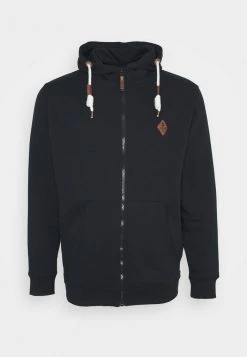 Nouveau ❤️ INDICODE 💯 JEANS QUINBY PLUS - Sweat à Capuche Zippé - Navy 🛒