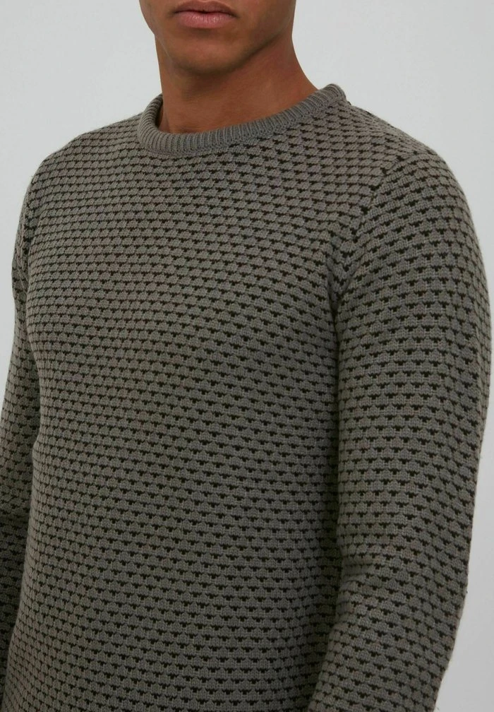 Meilleure vente đ§š INDICODE JEANS IDCOPPLER - Pullover - Pewter â€ïž â Image 5