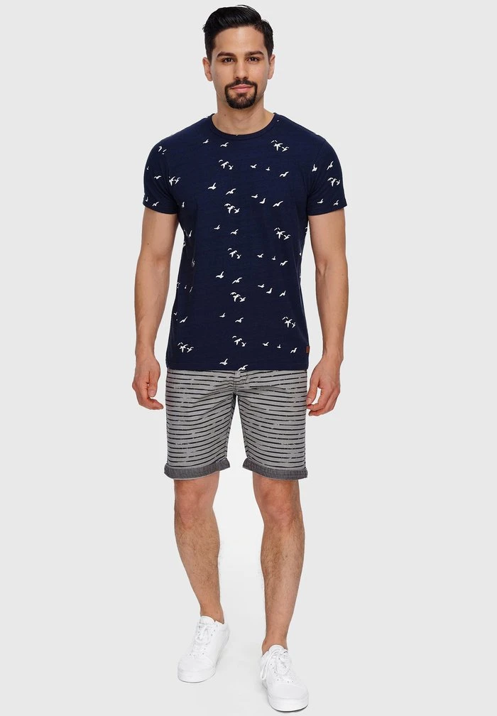 De gros ⭐ INDICODE JEANS ARROYO - Short - Lt Grey 😍 – Image 2